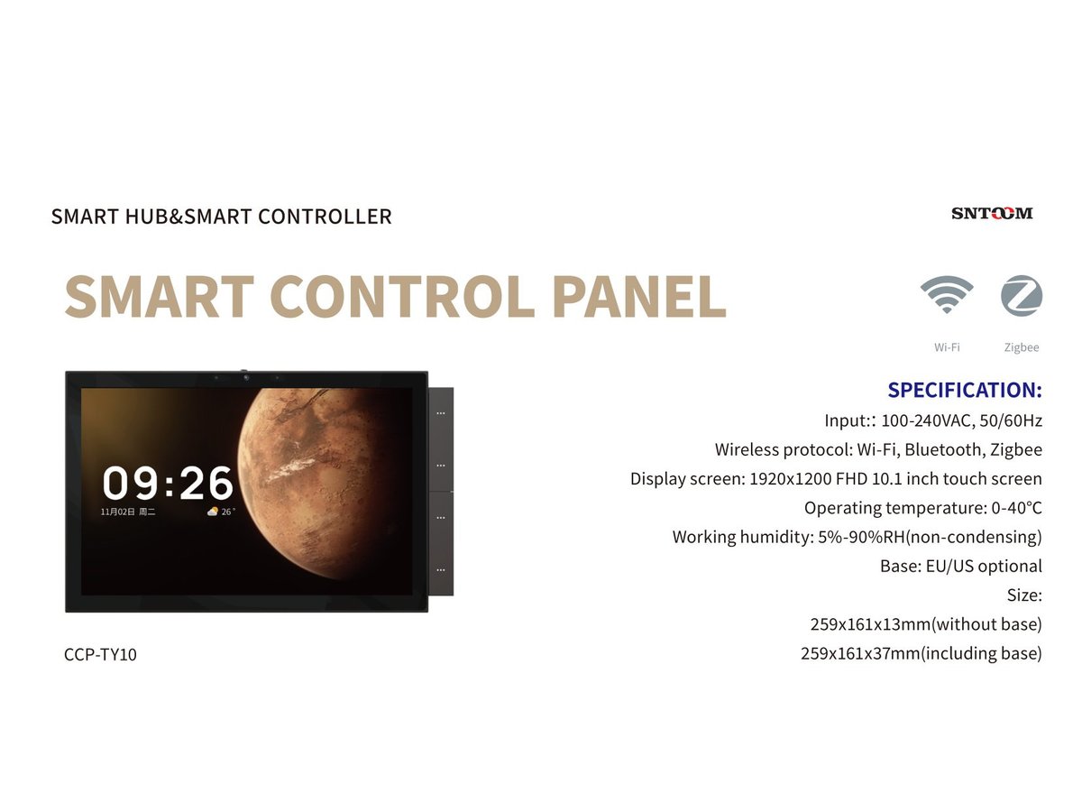 Smart Control Panel 10.1-inch FHD