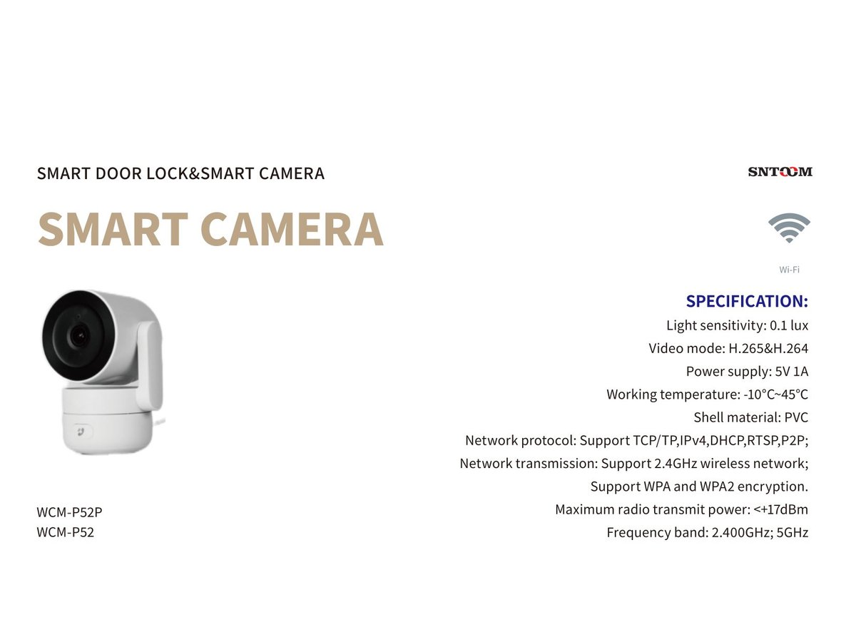 Smart Camera Outdoor IP65 5V POE