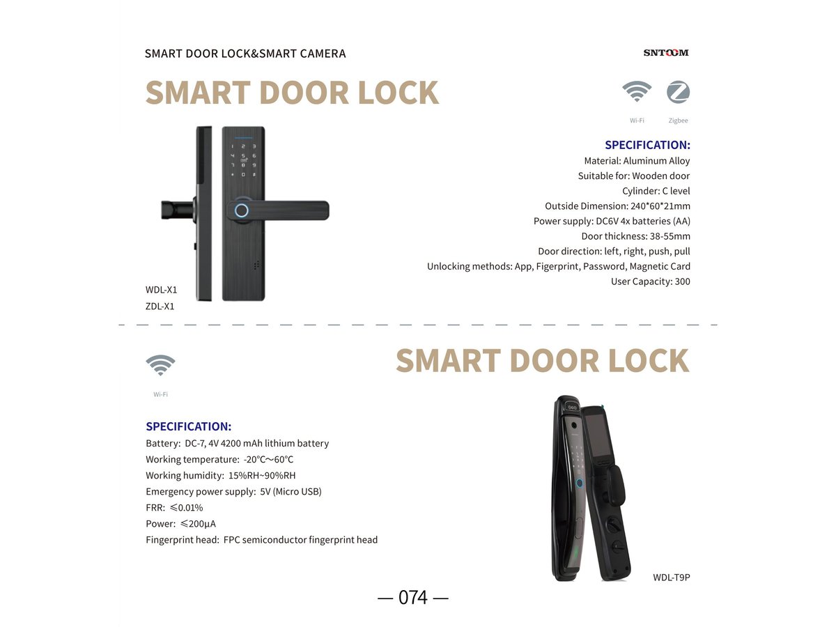 Smart Door Lock Palm Vein Face Recognition