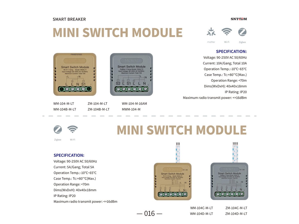 Smart Mini Switch Module 5A Compact