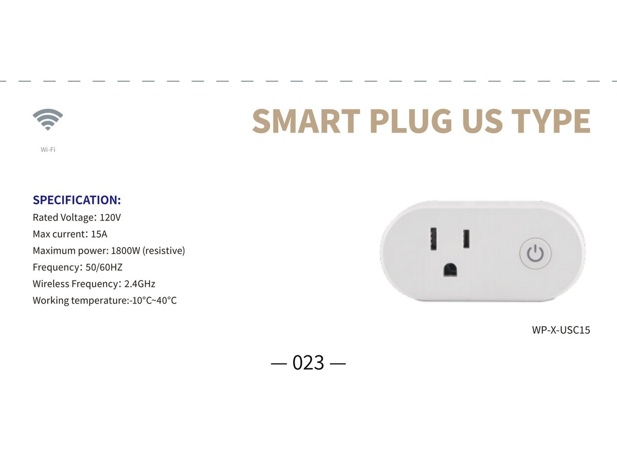 Smart Plug EU 16A w/ USB-C PD 20W