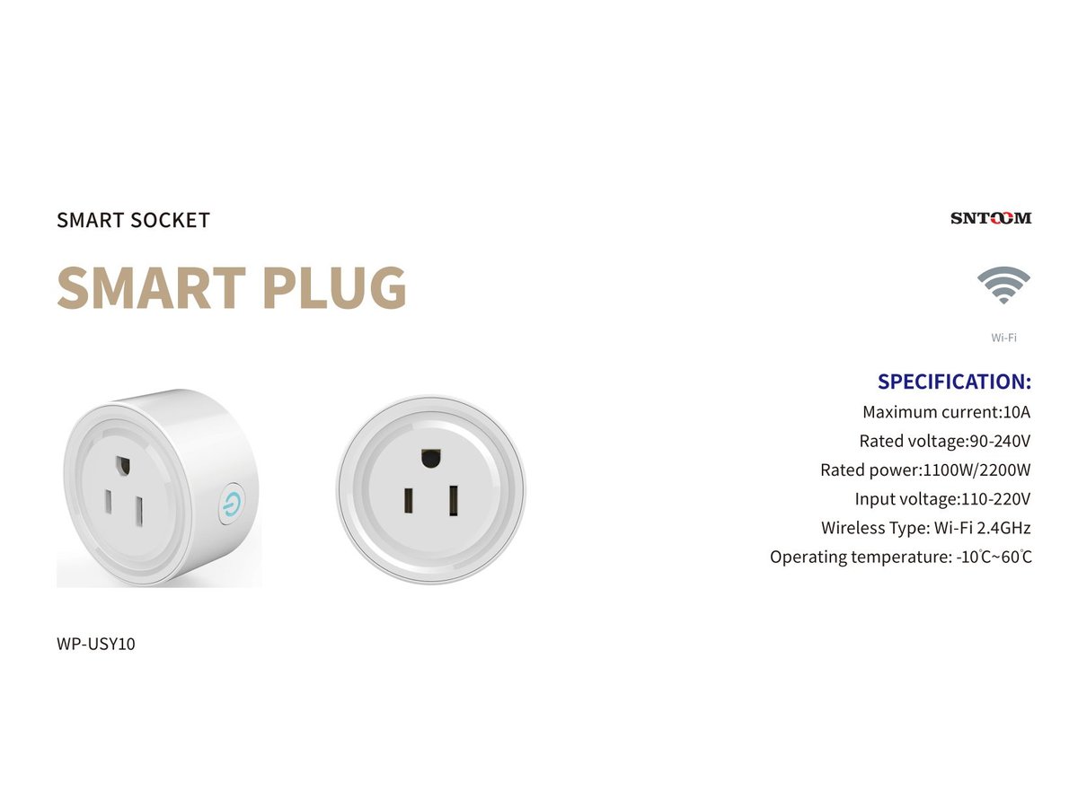 Smart Plug US 15A WiFi