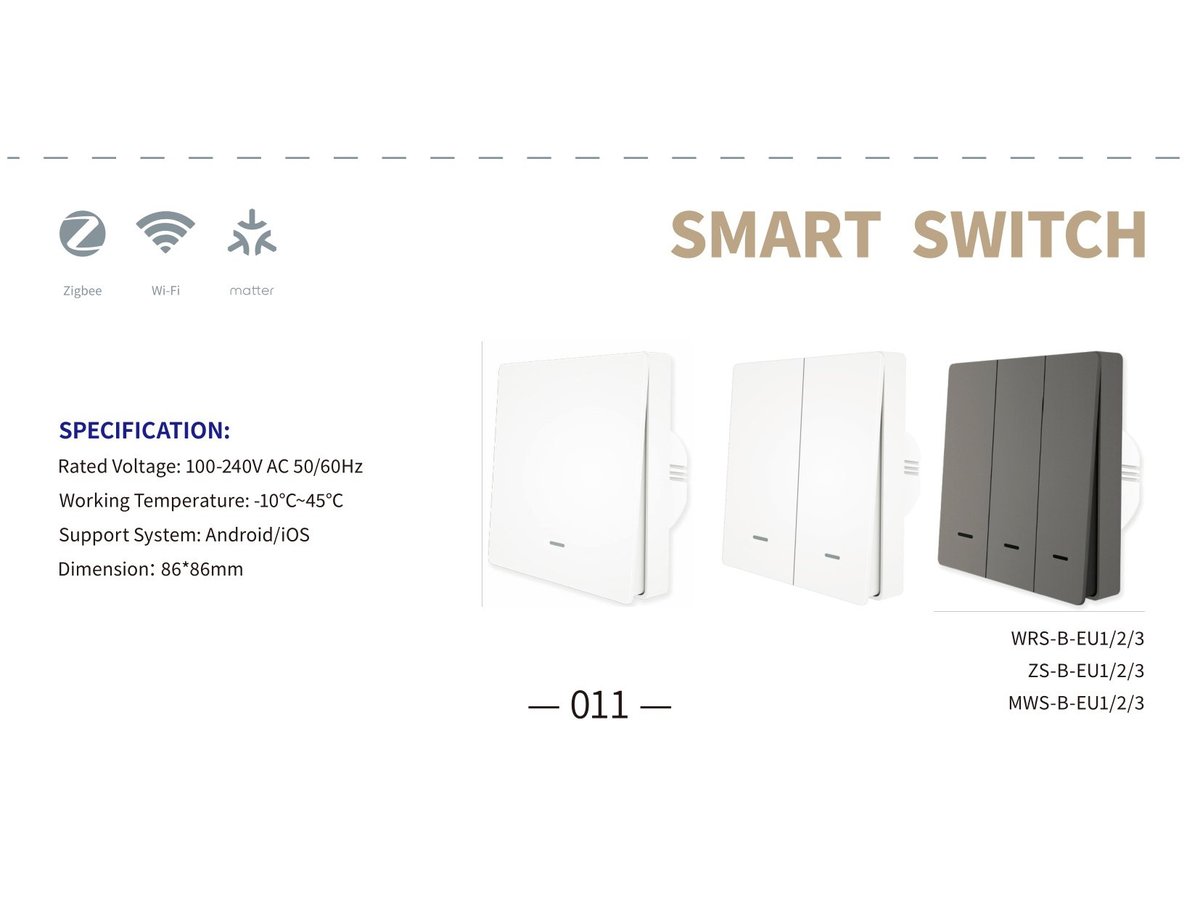 Smart Dimmer Switch 1CH EU
