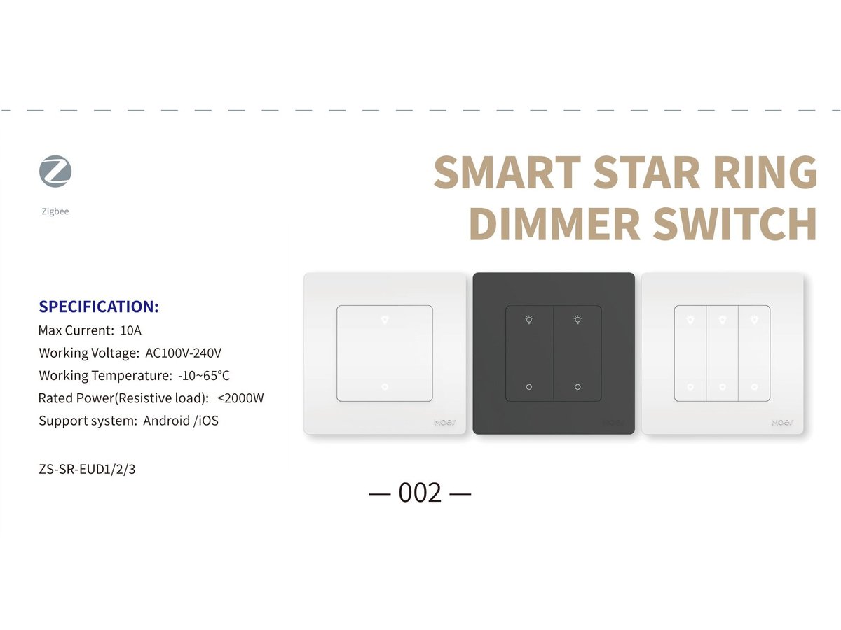 Smart Star Ring Switch EU Live-Only WiFi