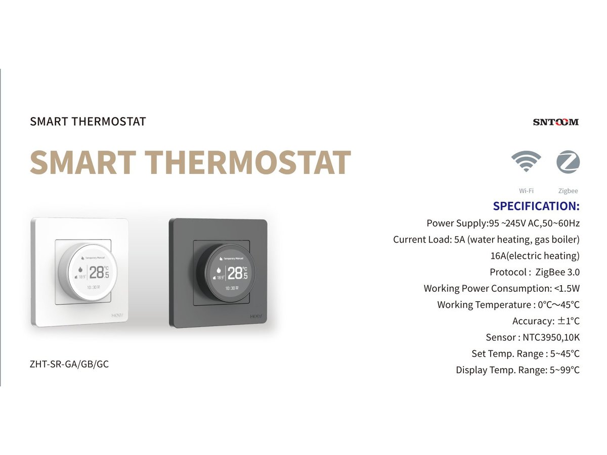 Smart Thermostat Water Floor Heating Zigbee