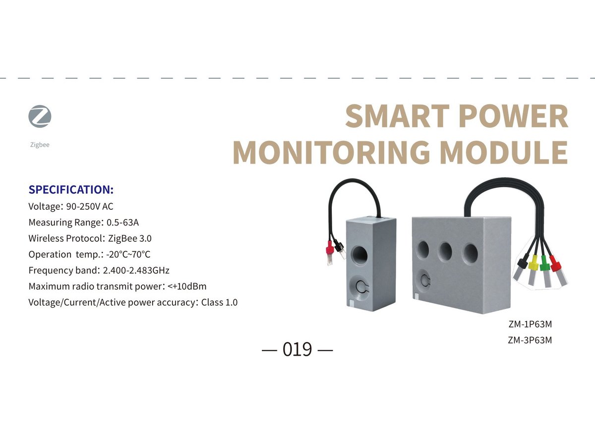 Smart Power Monitoring Module 100A