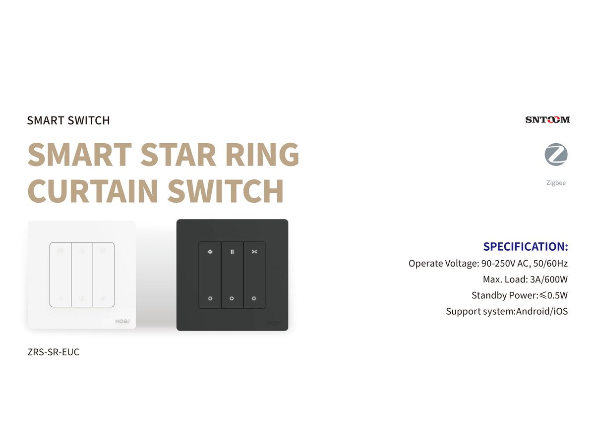 Smart Star Ring Curtain Switch