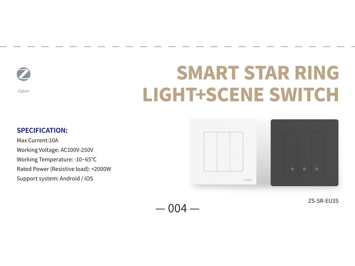Smart Star Ring Light+Scene Switch