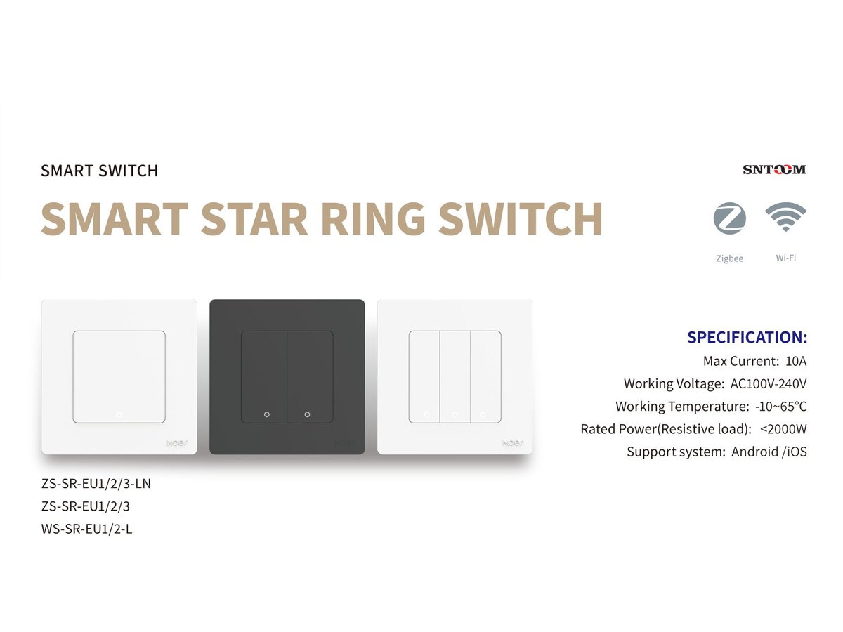 Smart Star Ring Dimmer Switch EU