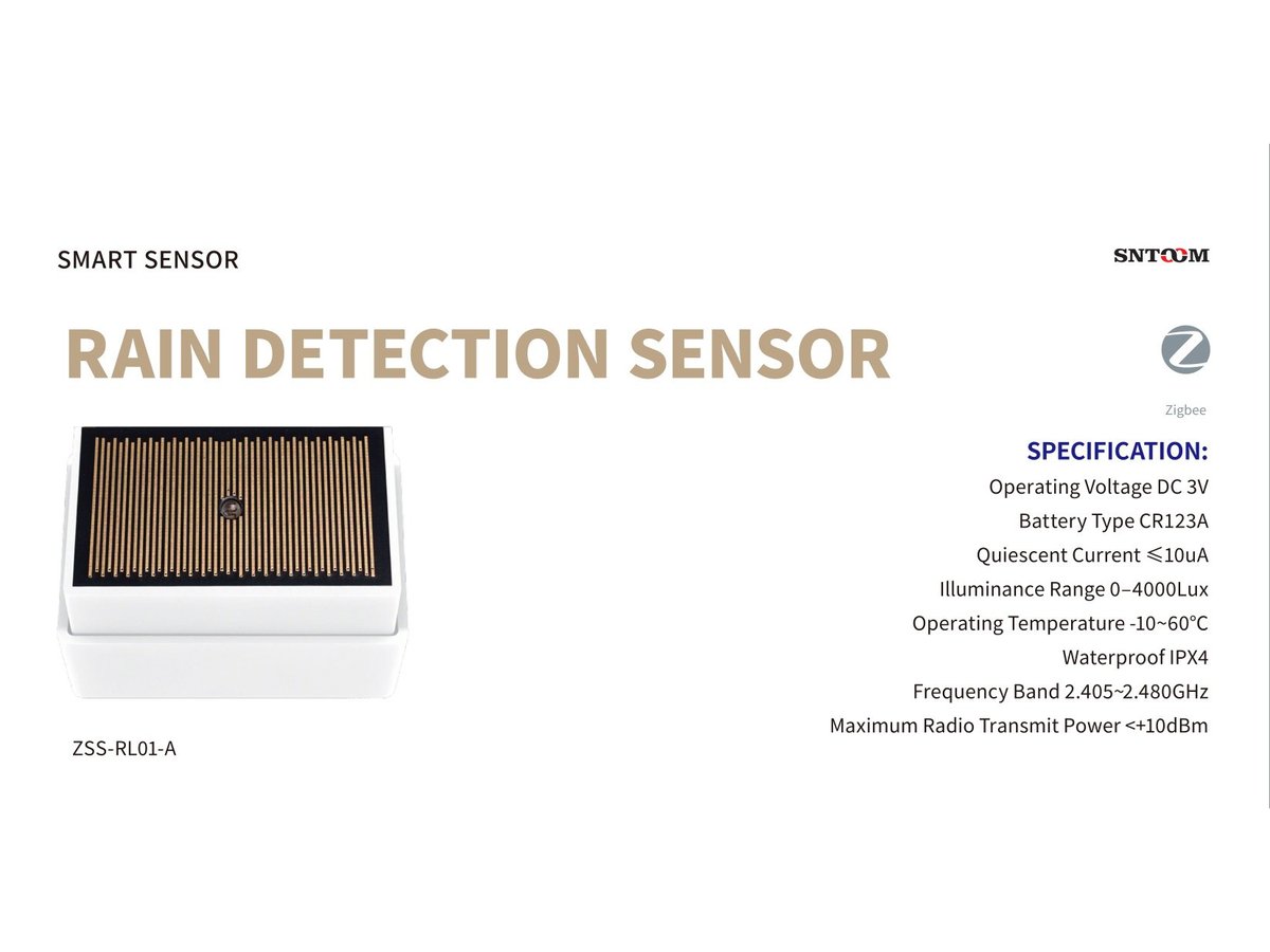 Smart Rain Detection Sensor IPX4