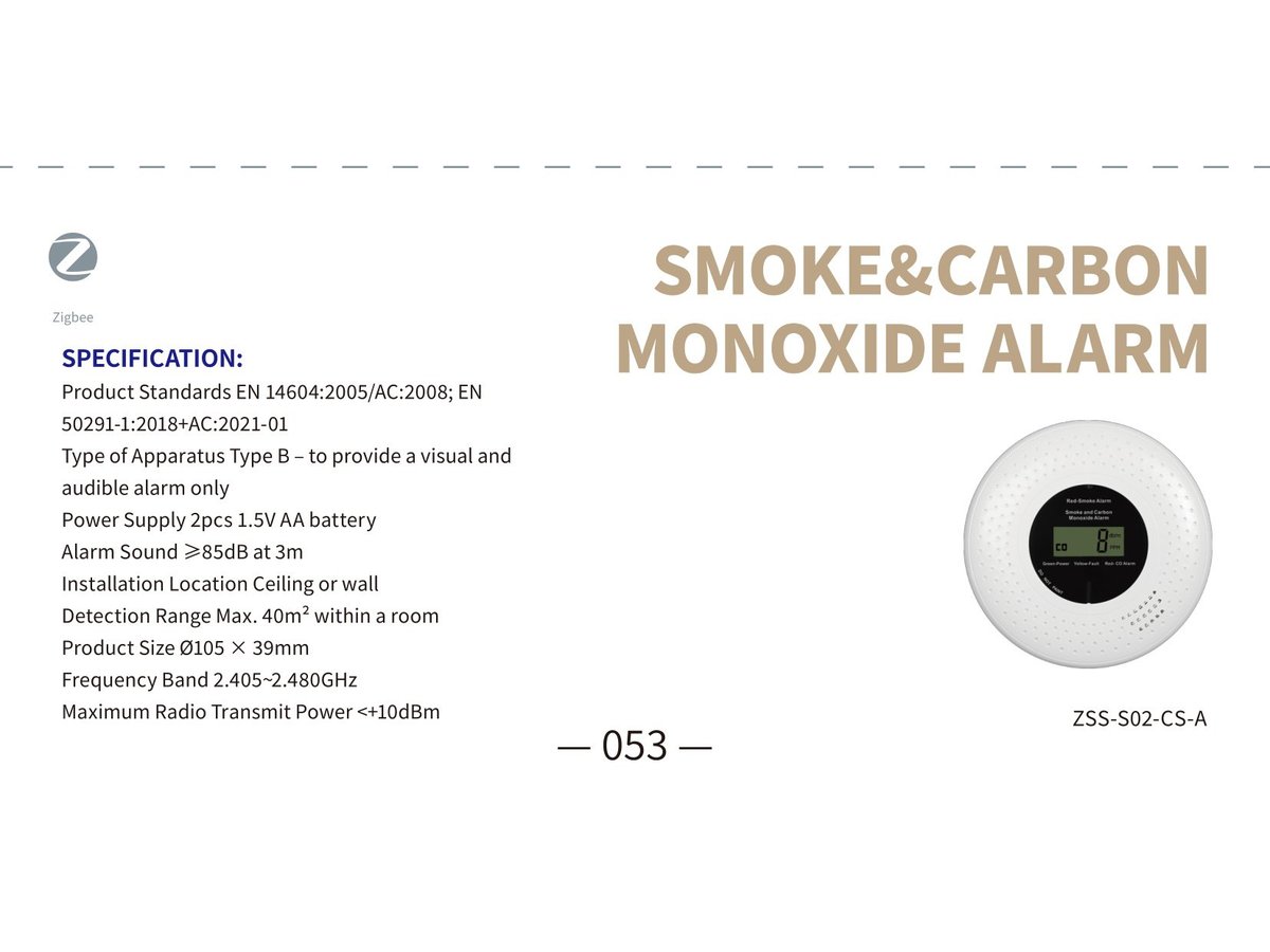 Smoke & Carbon Monoxide Combo Alarm